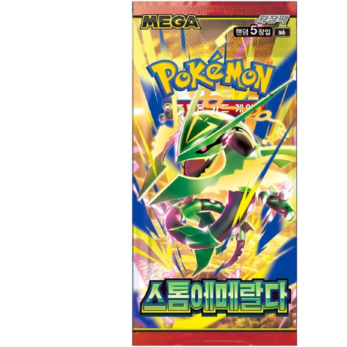 Booster Pokémon M6 Coréen Storm Emeralda - neuf et scellé