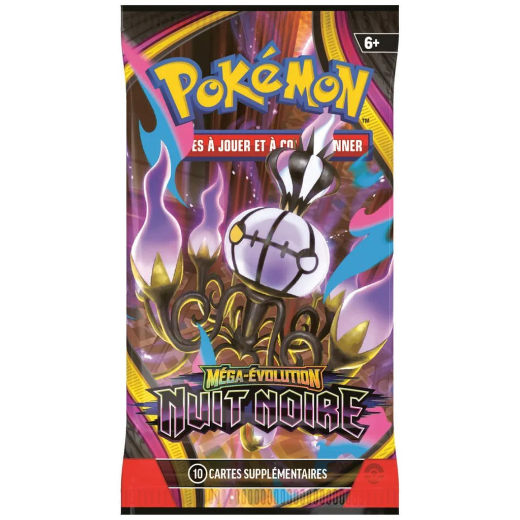 Booster Pokémon Méga-Évolution Nuit Noire ME05 Français - neuf et scellé
