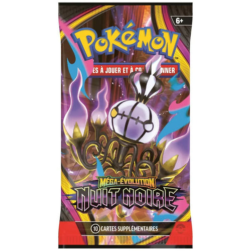 Booster Pokémon Méga-Évolution Nuit Noire ME05 Français - neuf et scellé