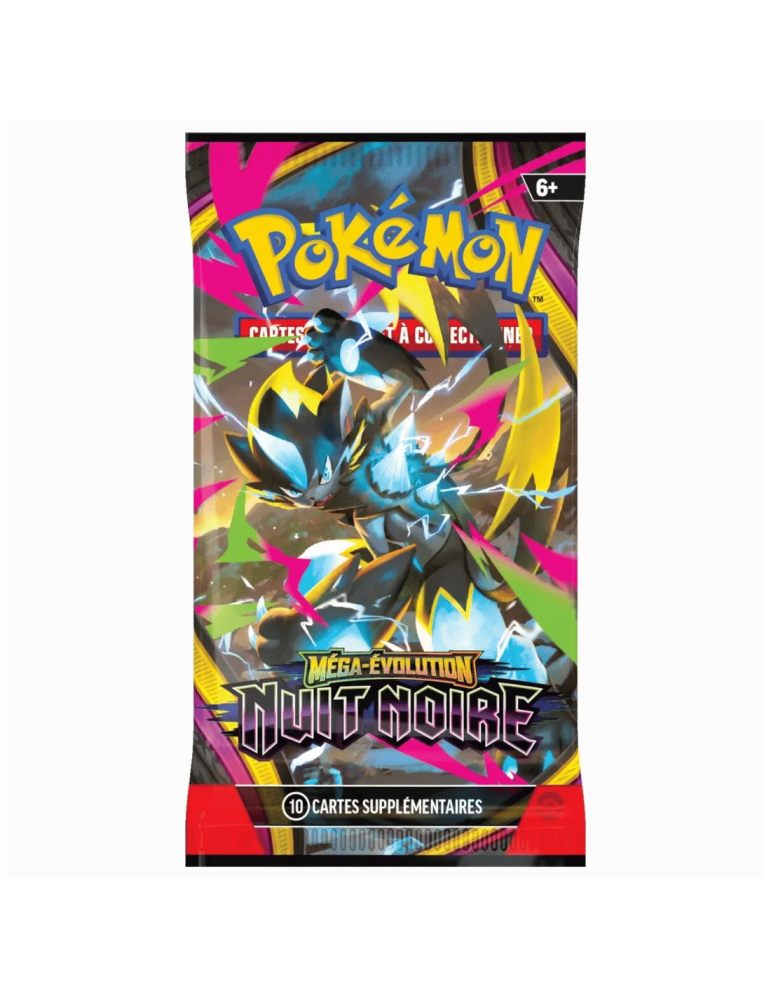 Booster Pokémon Méga-Évolution Nuit Noire ME05 Français - illustration aléatoire