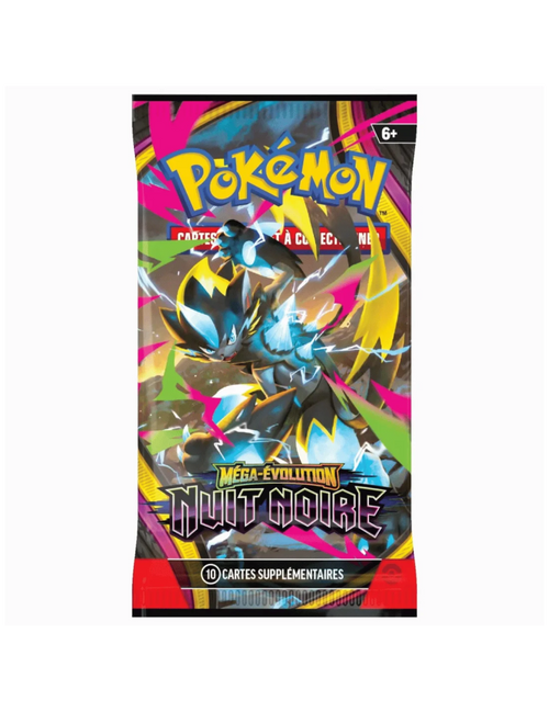 Booster Pokémon Méga-Évolution Nuit Noire ME05 Français - illustration aléatoire