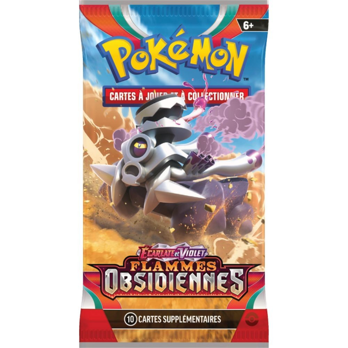 Booster Pokémon Flammes Obsidiennes EV03 Français - visuel aléatoire 1